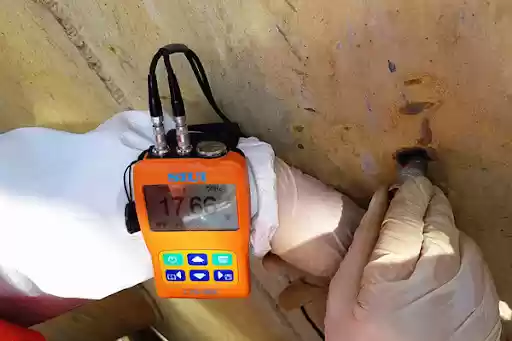 Servicio de Medición de Espesores mediante técnica de ultrasonido CST-SERV-UTG