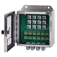 Caja de conexión Maxx 8 canales acero inoxidable CST-MX202-8A