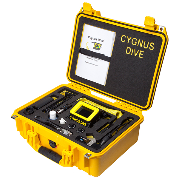 Medidor de espesor sumergible Kit Cygnus Dive Mk2 sin palpador. CST-001-7200-2