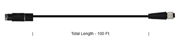 Cable poliuretano de 100 pies. CST-CB105-C303-100-J4C