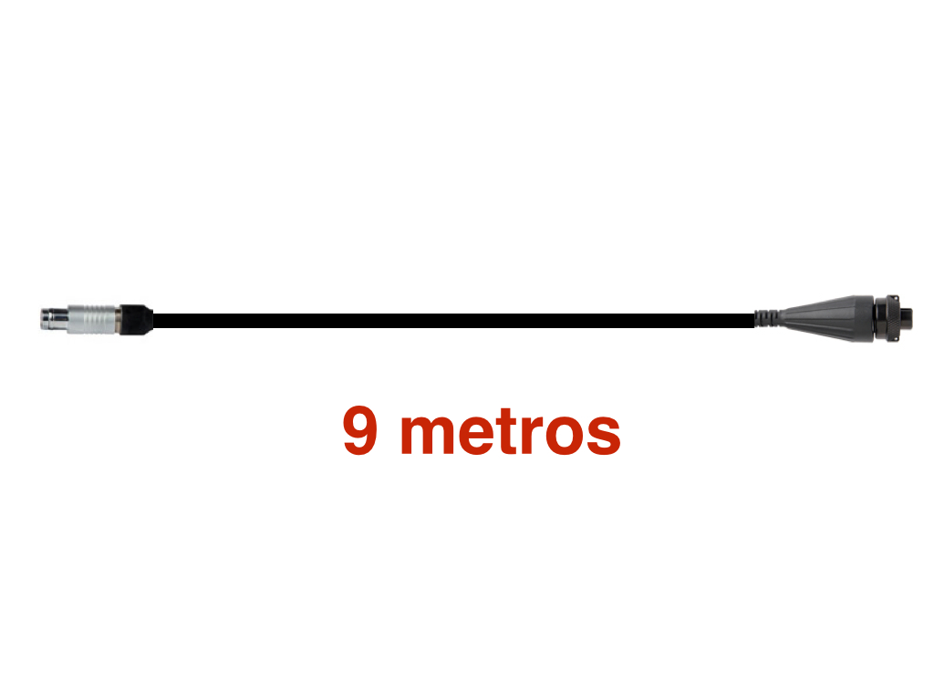 Cable poliuretano liso SKF MICROLOG CMXA & GX, Series, 9 metros. CST-CB103-C66-009M-D2CG