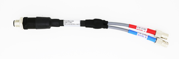 Cable adaptador para CSI 2140 Aceleración Canales A y B. CST-HS-AC362