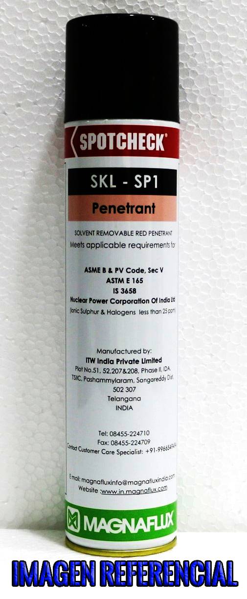 Tinte penetrante visible removible con solvente SKL-SP1 CST-SKL-SP1-L
