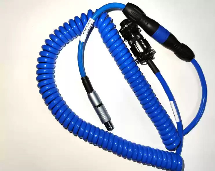 Cable roscado multipropósito con conector de seguridad, bajo costo, para equipo SKF GX CMXA & AX. CST-HS-AC025-S