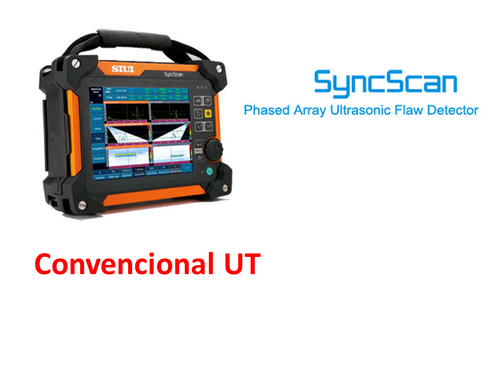 Detector de fallas por ultrasonido convencional UT SyncScan, unidad principal. CST-SS-UT