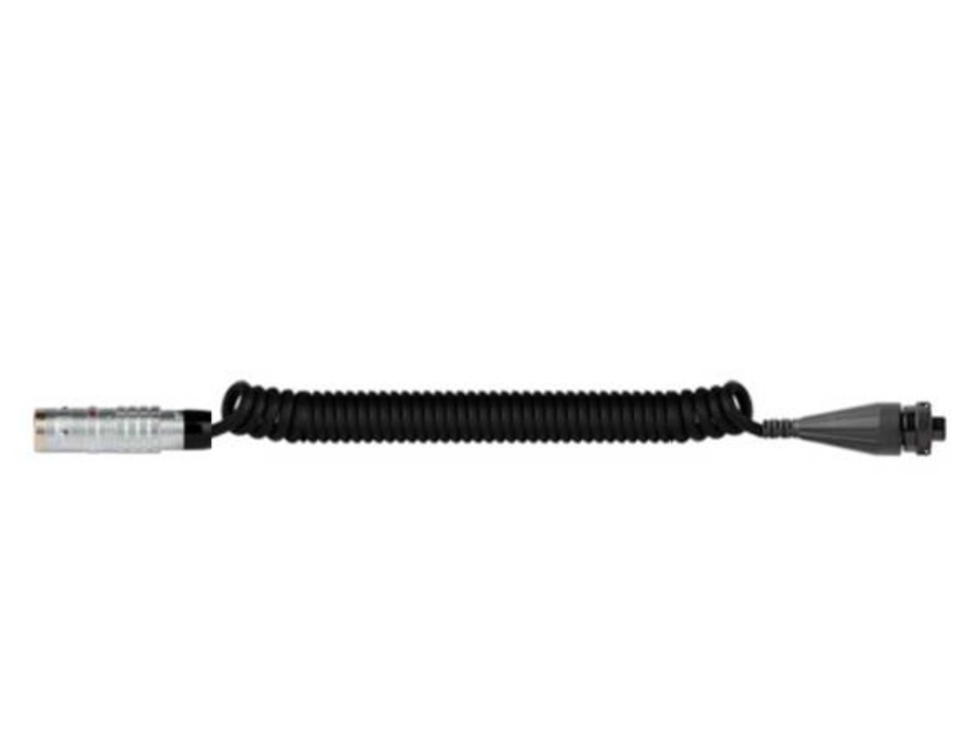 Cable roscado poliuretano negro para equipo IRD DataPac ® y Enpac   CST-CB104-C22-010-D2CG-SF