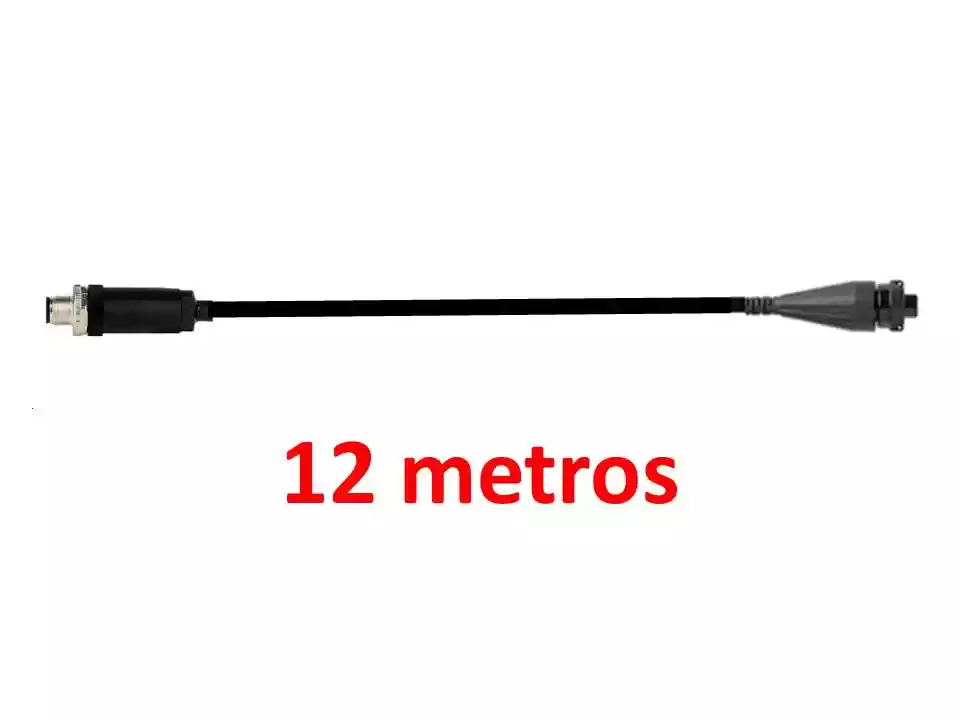 Cable liso poliuretano CSI 2130-2140, 12 metros. CST-CBL202-G90-012M-D2C