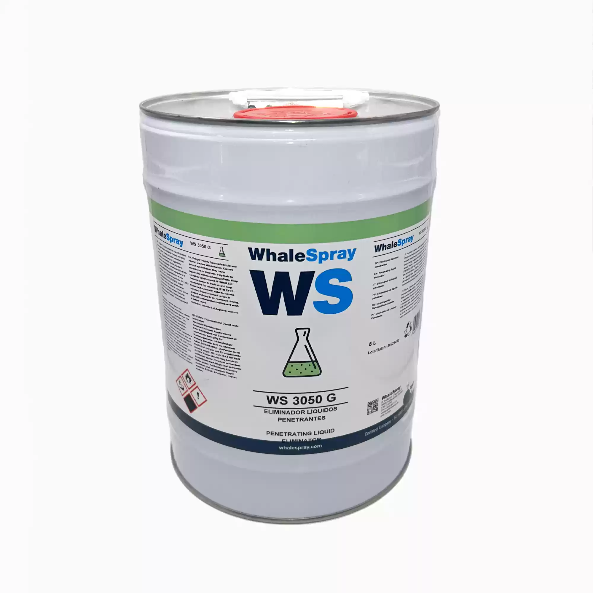 Limpiador de Líquido Penetrante CRACK 3, formato 5 Lt. CST-3050G0011