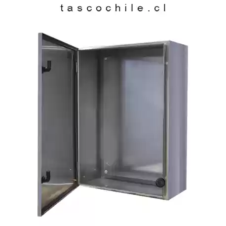 Gabinete de inoxidable TASCO 800x600x300 para protección de cajas de módulos acondicionadores CST-39-17-STBX80603
