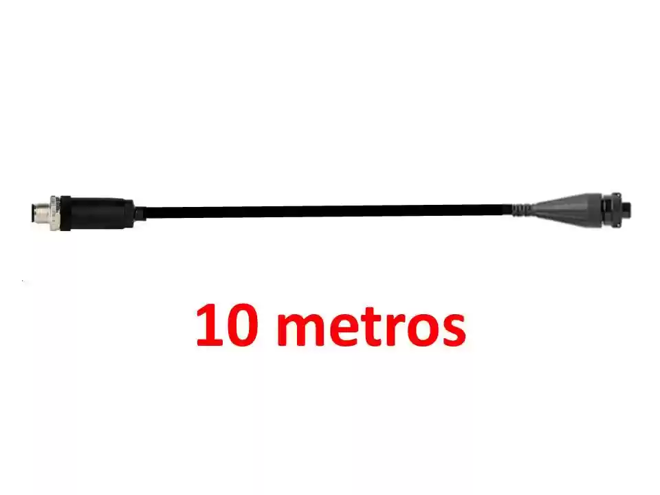 Cable liso poliuretano CSI 2130-2140, 10 metros. CBL202-G90-010M-D2C