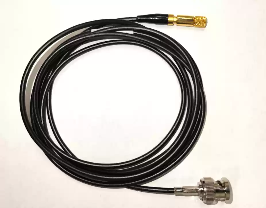 Cable coaxial BNC-Microdot 2 metros. CST-CABL-BNC-Microdot