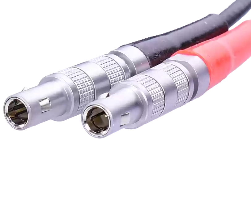 Cable coaxial dual Lemo 00 a Lemo 00, longitud 2M CST-2XL00-L00-2M