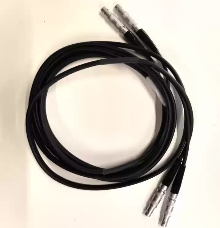 Cable coaxial dual Lemo 00 a Lemo 00, longitud 2M CST-2XL00-L00-2M