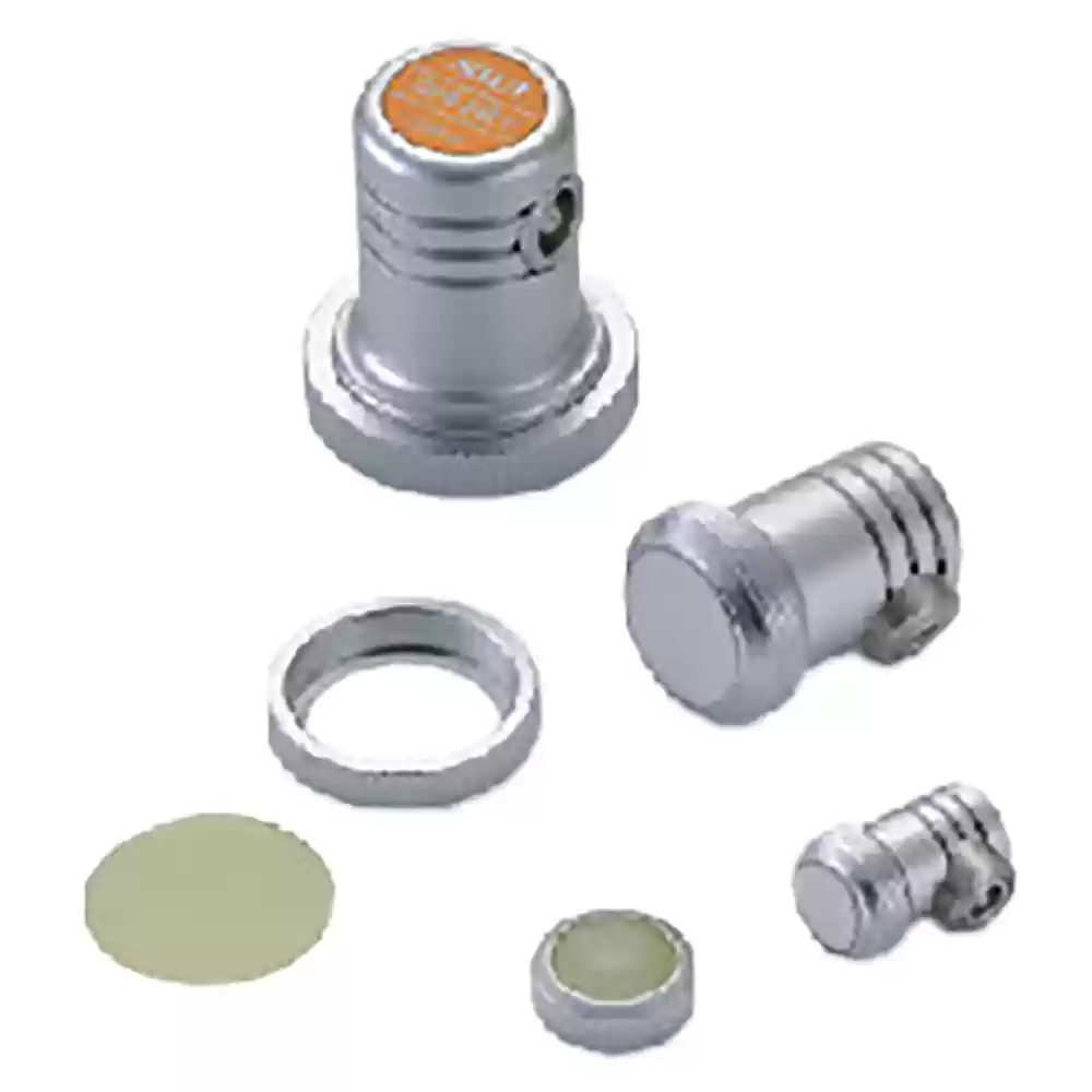 Palpador recto con membrana reemplazable 2MHz, tamaño cristal 25 mm, superficie de contacto 30mm CST-RP2-25L