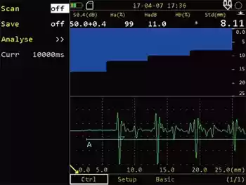 Software TG B-Scan para Smartor CST-TG-BSCAN
