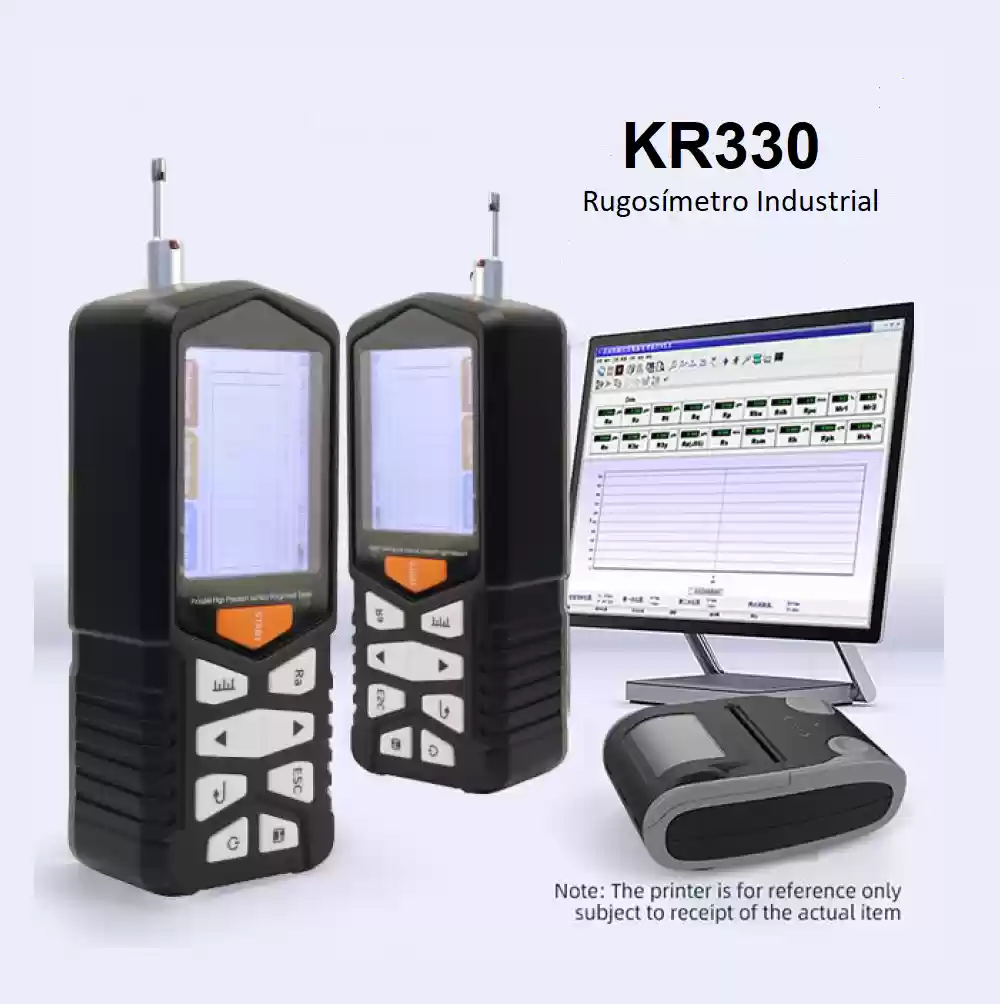Rugosímetro KR330, rangos Ra,Rq: 0.005-16.0um/Rz,Rt,Ry,Rv,Rmax,R3z: 0.1-50um CST-KR330
