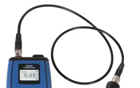 Cable para medidor global de vibraciones HS620 o HS630, 80cm con conectores BNC y TNC CST-HS-AC-095