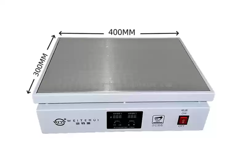 Calentador de rodamientos tipo plato, peso máximo 20 Kg. CST-WTR-EHP300