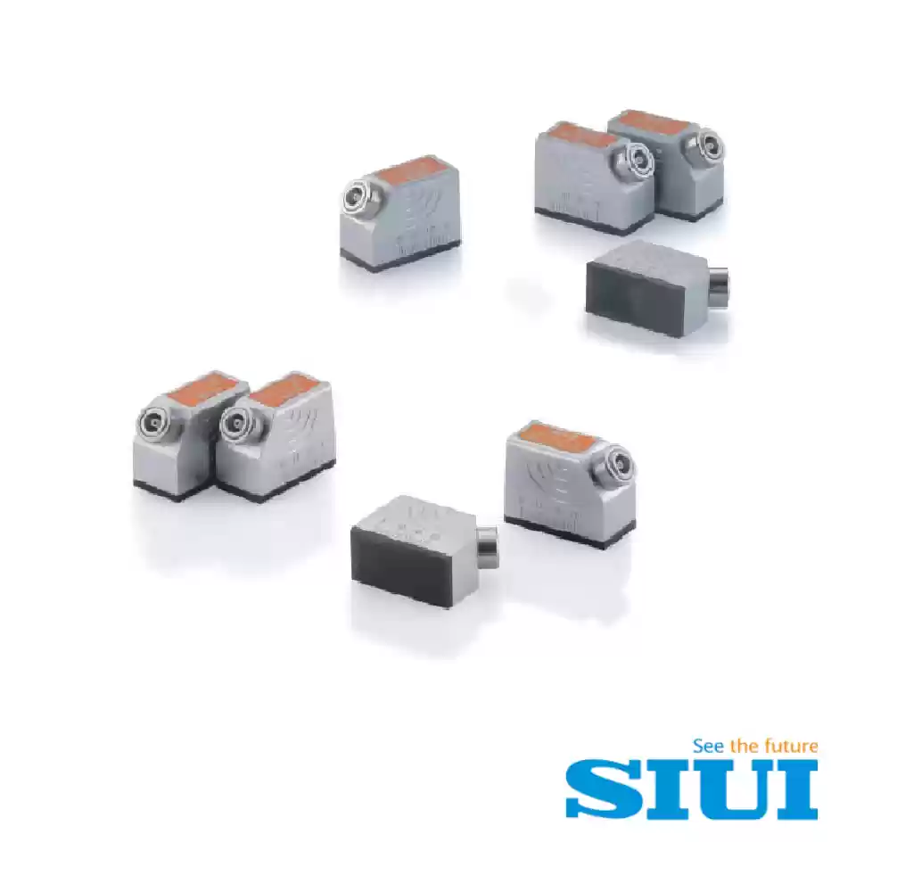 Palpador angular 5MHz, cristal 6x6mm, ángulo integrado 60°, conexión lemo 00 CST-AFN5-66-60L