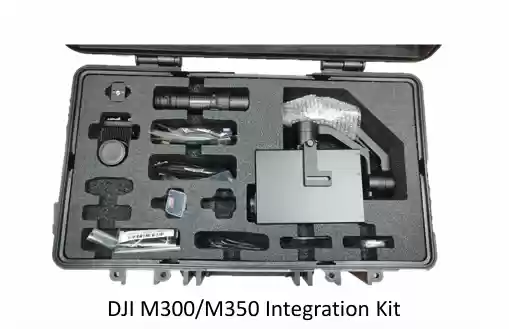 Cámara efecto corona para drones DayCor micROM HD KIT COMPLETO PARA DJI M300 y 350 RTK CST-17-500