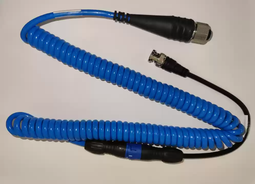 Cable roscado microlog CMVA 90 (dbx 90) 7 pies, conector 2 socket Mil y BNC plug. CST-HS-AC059-S 