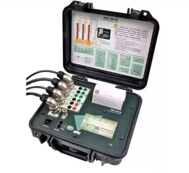 Maleta PME-500-TR para Pruebas de Interruptores Trifásicos de Media y Alta Tensión CST-SMC-PME-500-TR