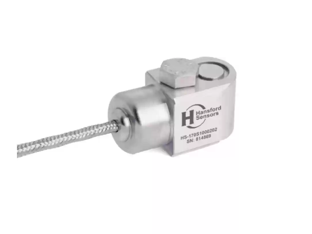 Acelerómetro  Compacto 100mV/g , salida lateral con cable integrado ETFEprotegido braided 25M. hilo 1/4-28. CST-HS170S-100-02-02-Q25