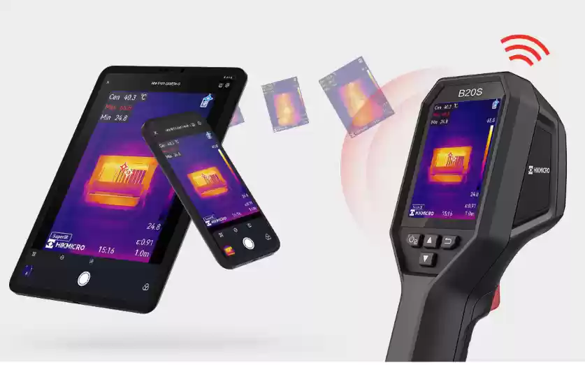 Cámara Termográfica Compacta para uso diario Hikmicro B20S, Res. (256 x 192), Wi-Fi, SW. Hikmicro Analyzer CST-308200639