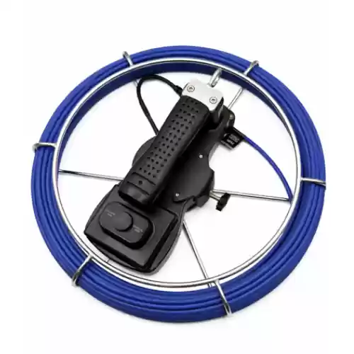 Sonda (reel) de fibra de vidrio azul 40 metros para videoscopios Wopson series H2 CST-X-H2-40M