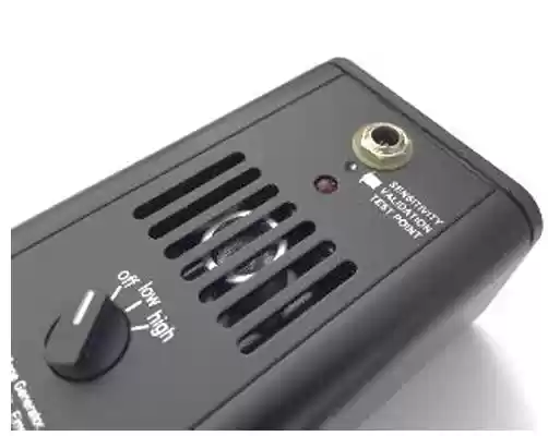 Generador de tono modulante con punto de prueba para validación de sensibilidad 100-WTG-1. CST-100-WTG-1