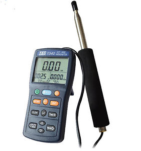 Arriendo de Anemómetro digital de hilo caliente (0,1 a 30m/s) CST-ARR-1340